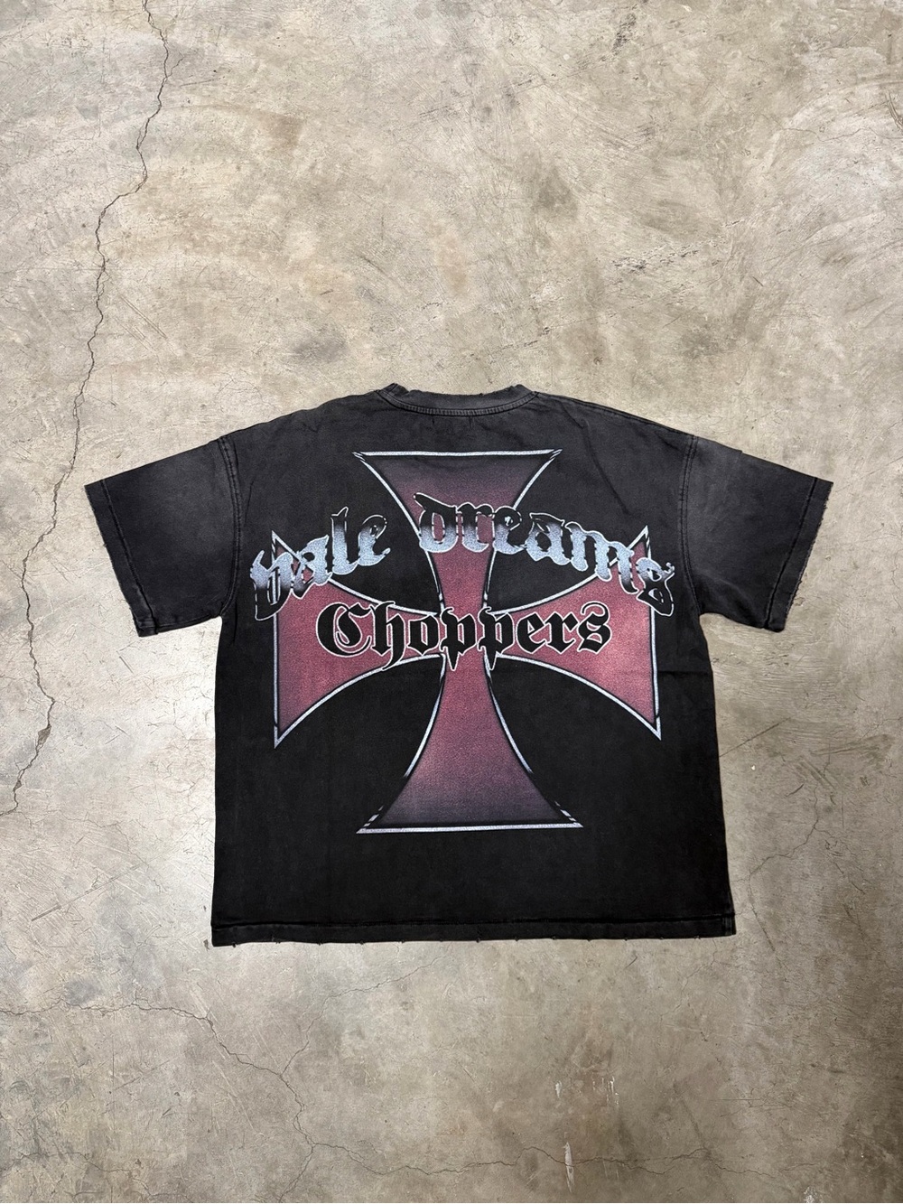 Vale Lives Forever Chopper Tee Shirt